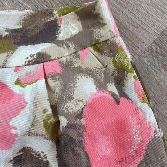 Halogen Floral Print MIDI Skirt Size 4P NWOT - Picture 5 of 13